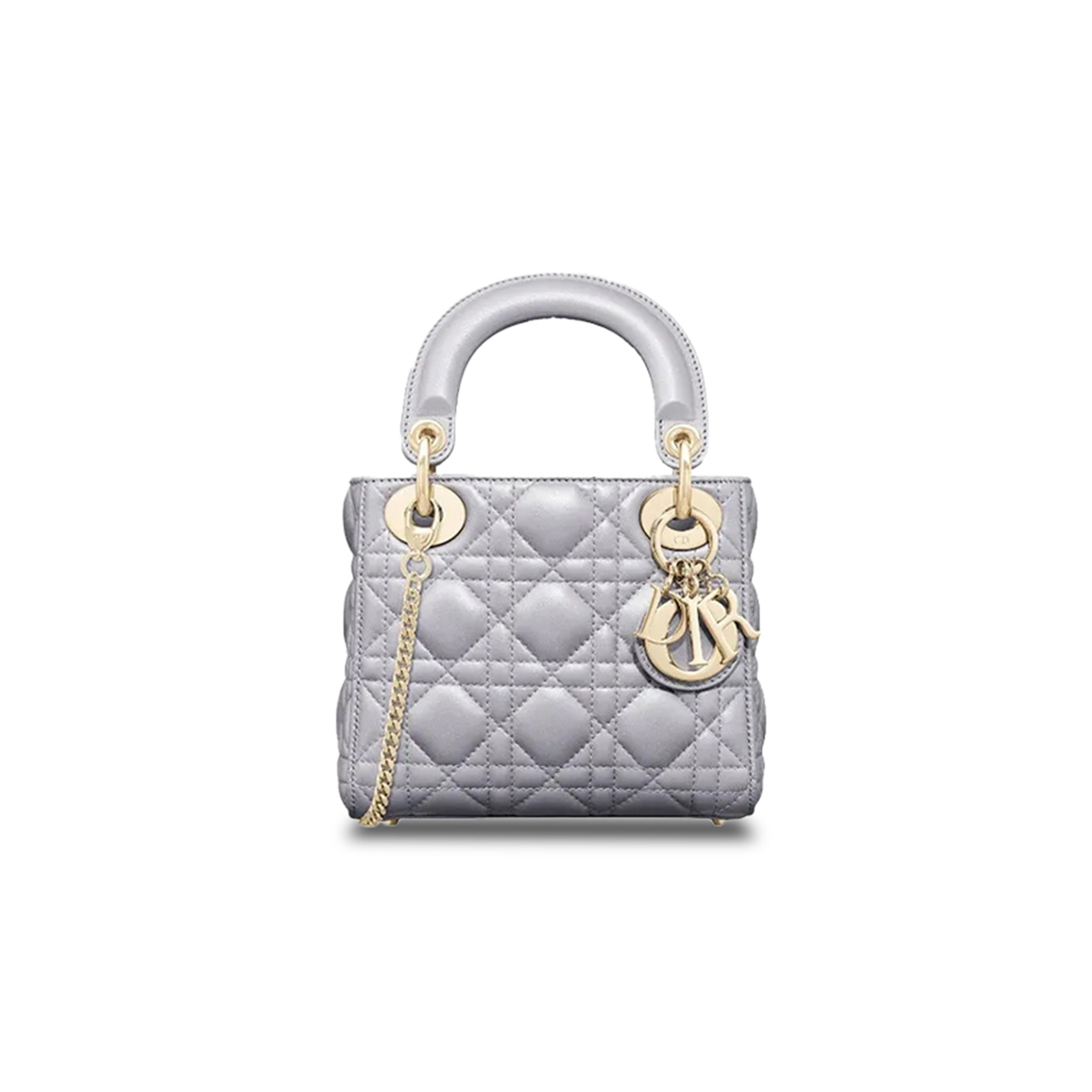 DIOR MINI LADY DIOR BAG M0505OADU-M11G (17*15*7cm)